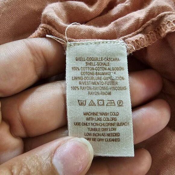 Free People Anita Tropical Printed Maxi Dress Size L Desert Rose Combo - Picture 11 of 11